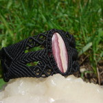 9.2gr Rhodochrosite Handmade Macramè Bracelet