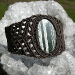 5.9gr Chrysotile Bracciale in Macramé